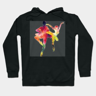 Dancing Couple Silhouettes Hoodie